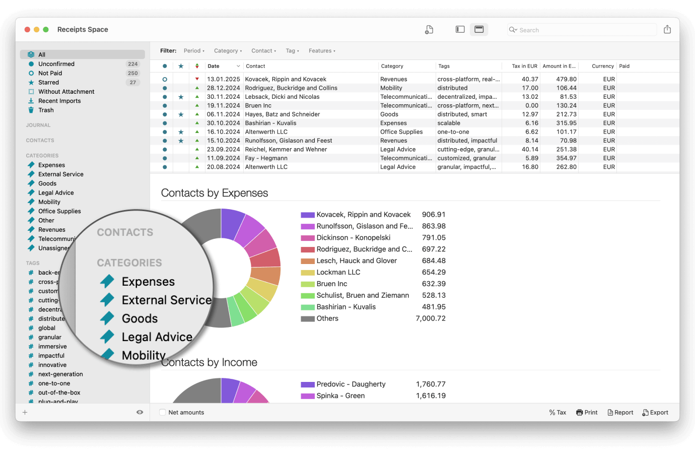 Receipts v1.15 Mac财务管理软件破解版