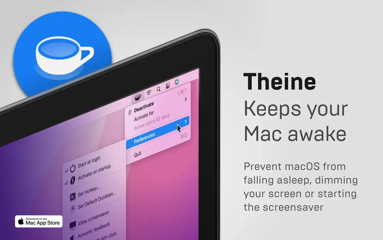 Theine v3.6 Mac防系统休眠工具破解版