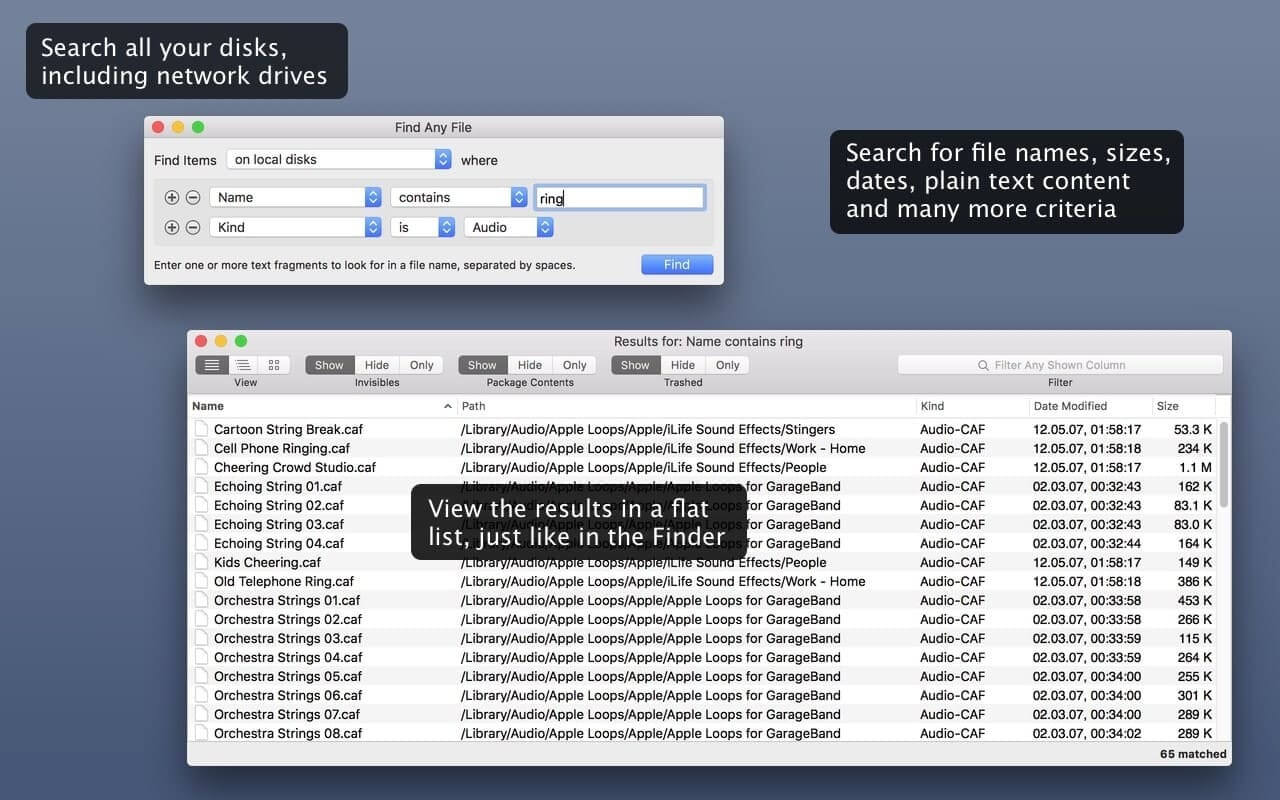 Find Any File (FAF) v2.5.5 Mac文件搜索增强工具下载