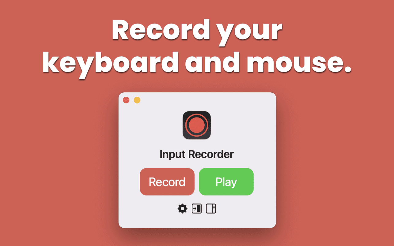 Input Recorder v1.7 Mac输入记录器
