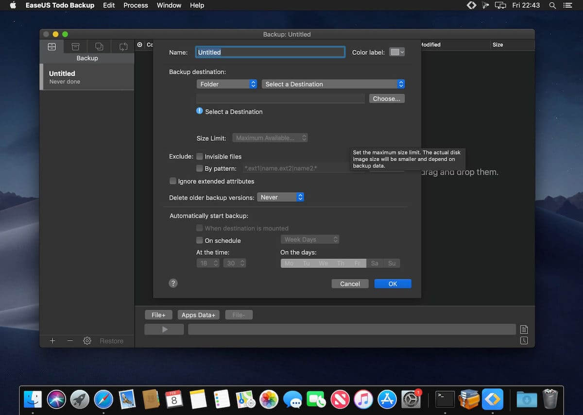 EaseUS Todo Backup v3.7.1 Mac数据备份/恢复软件破解版