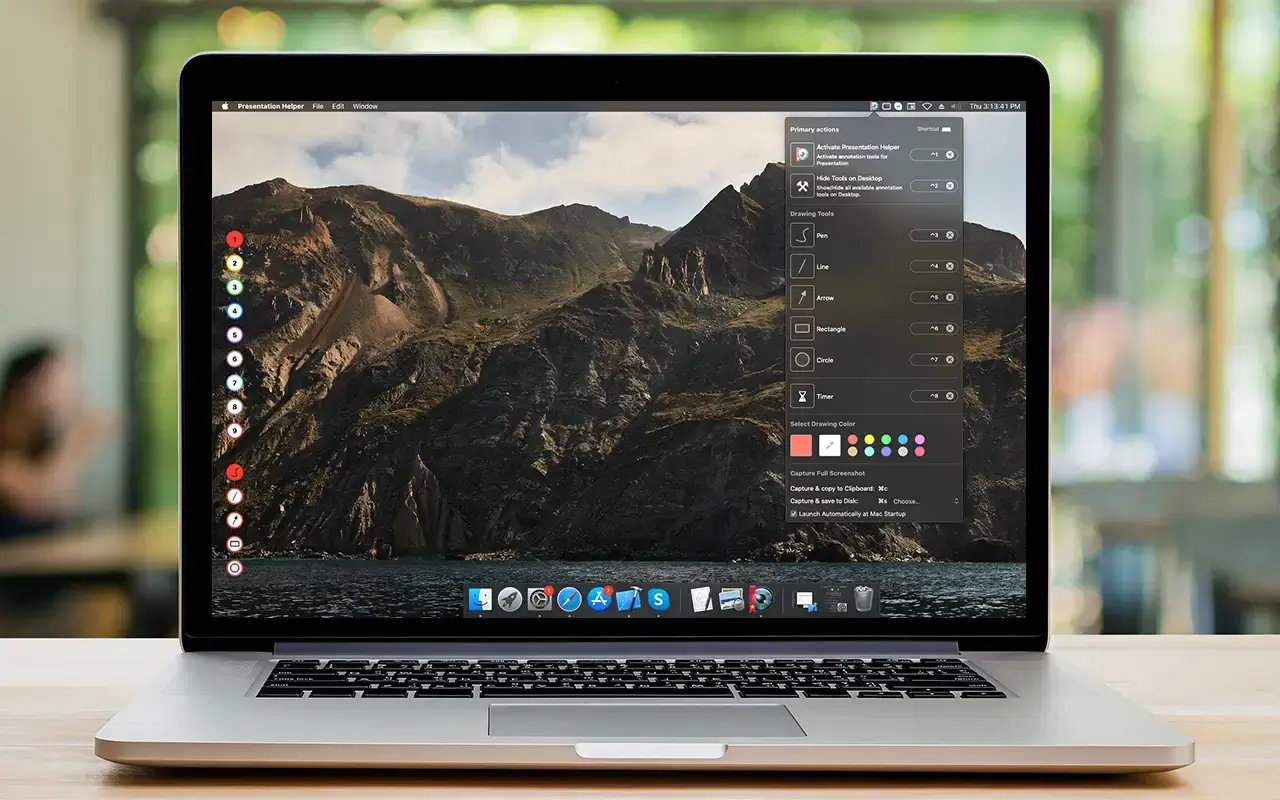 Presentation Helper v1.8 Mac桌面演示工具破解版