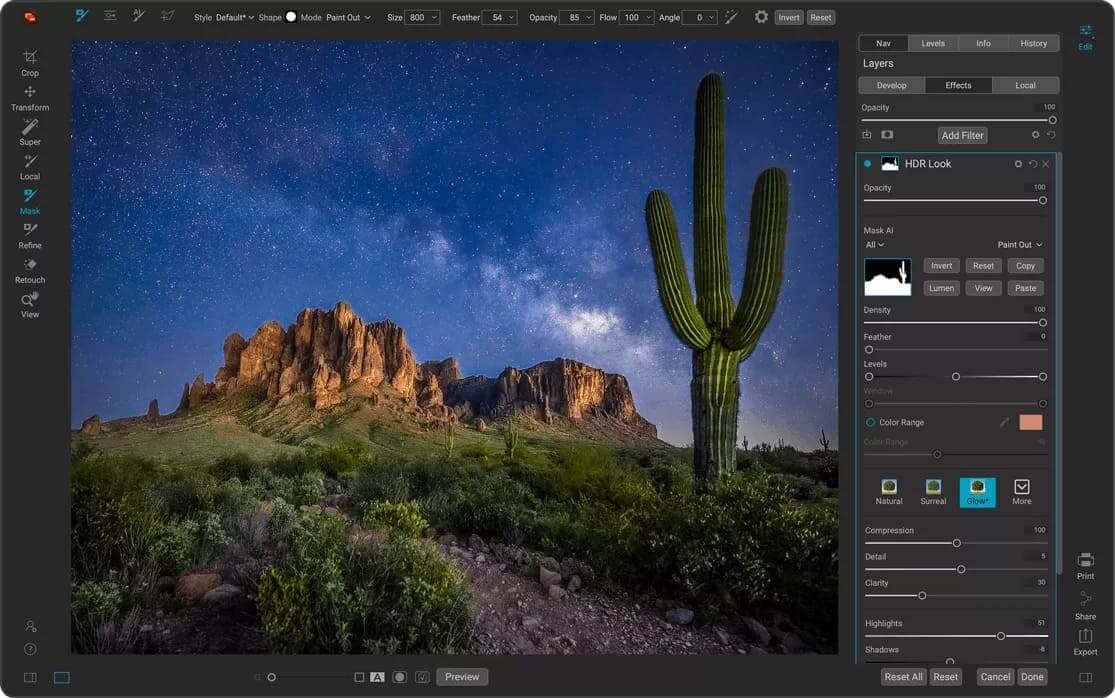 ON1 HDR 2023.5 v17.5.1.14051 Mac HDR照片编辑软件破解版