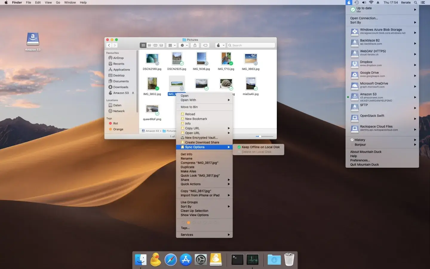 Mountain Duck v4.17.1 Mac云存储空间管理工具破解版