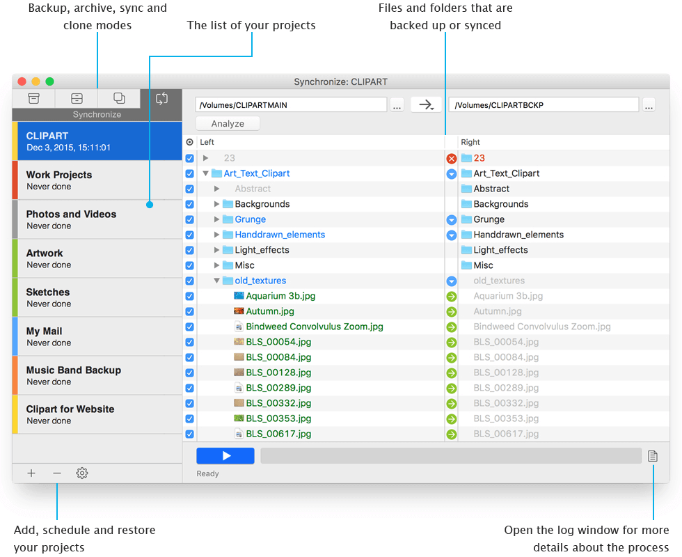 Get Backup Pro v3.7.3 Mac数据备份和同步工具破解版