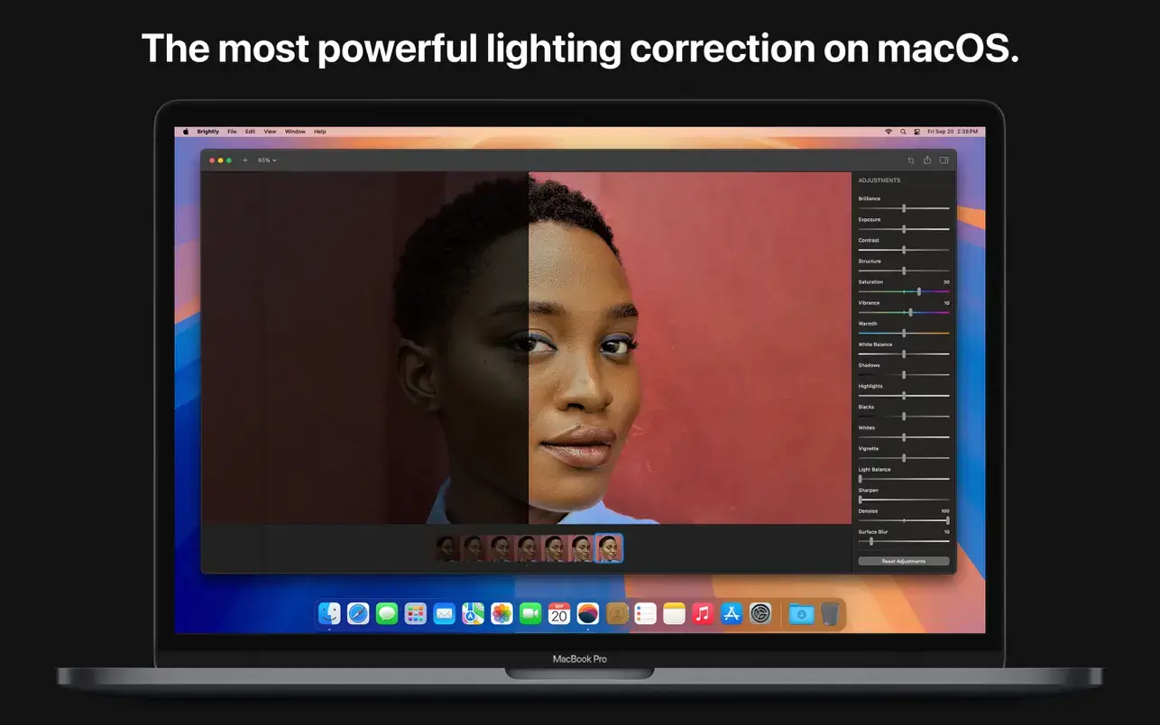 Brightly Pro v2.2.1 Mac照片视频调亮软件破解版