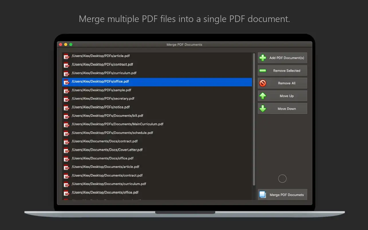 PDF Plus - Merge & Split PDFs v1.4.0 Mac PDF编辑器破解版