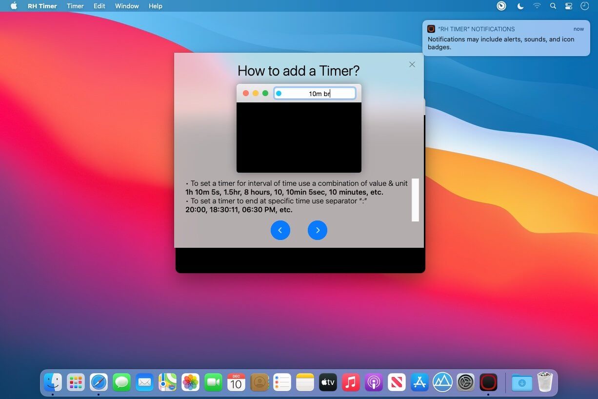 Timer RH Pro v2.14.1 Mac计时器/闹钟软件破解版