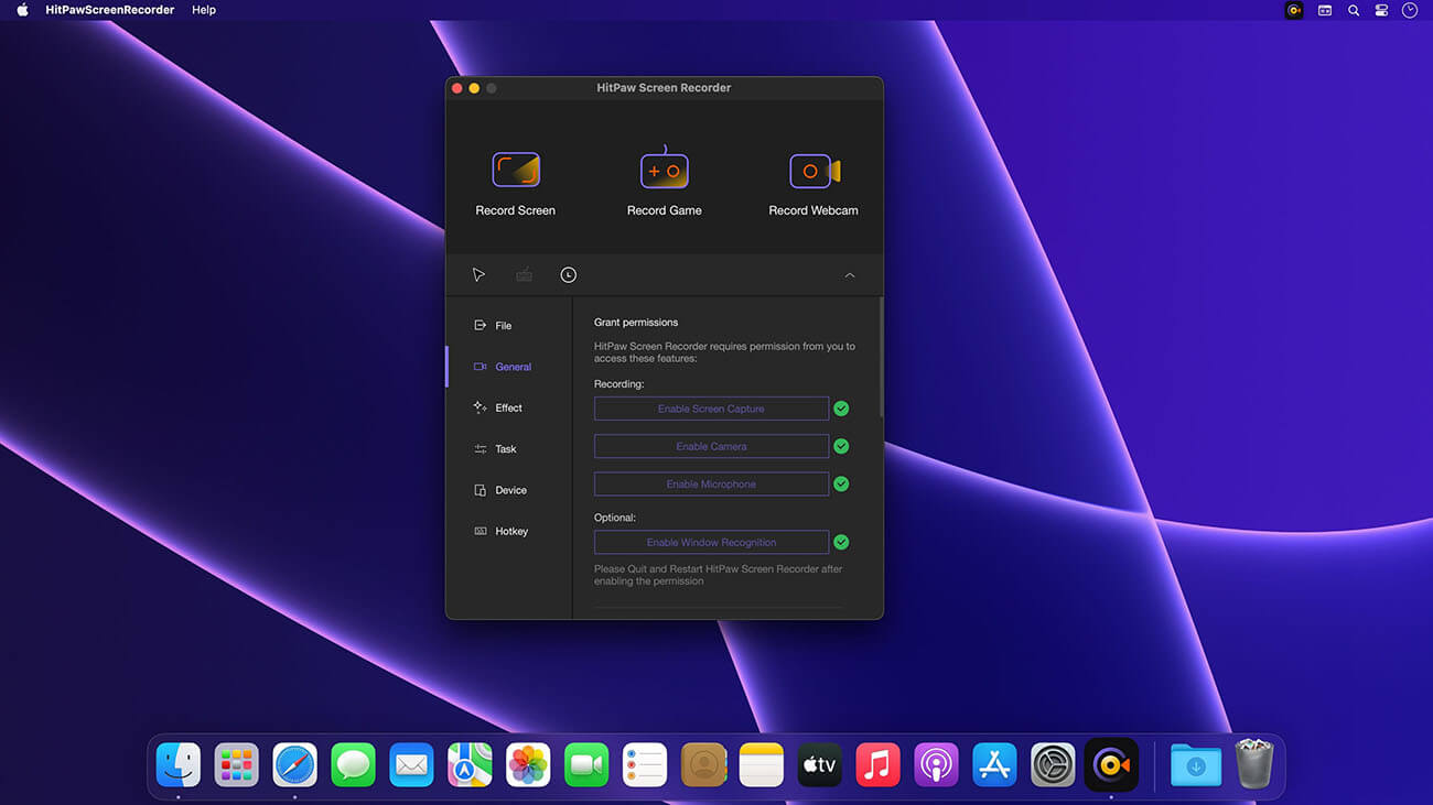 HitPaw Screen Recorder v1.0.3 Mac屏幕录屏录像工具破解版