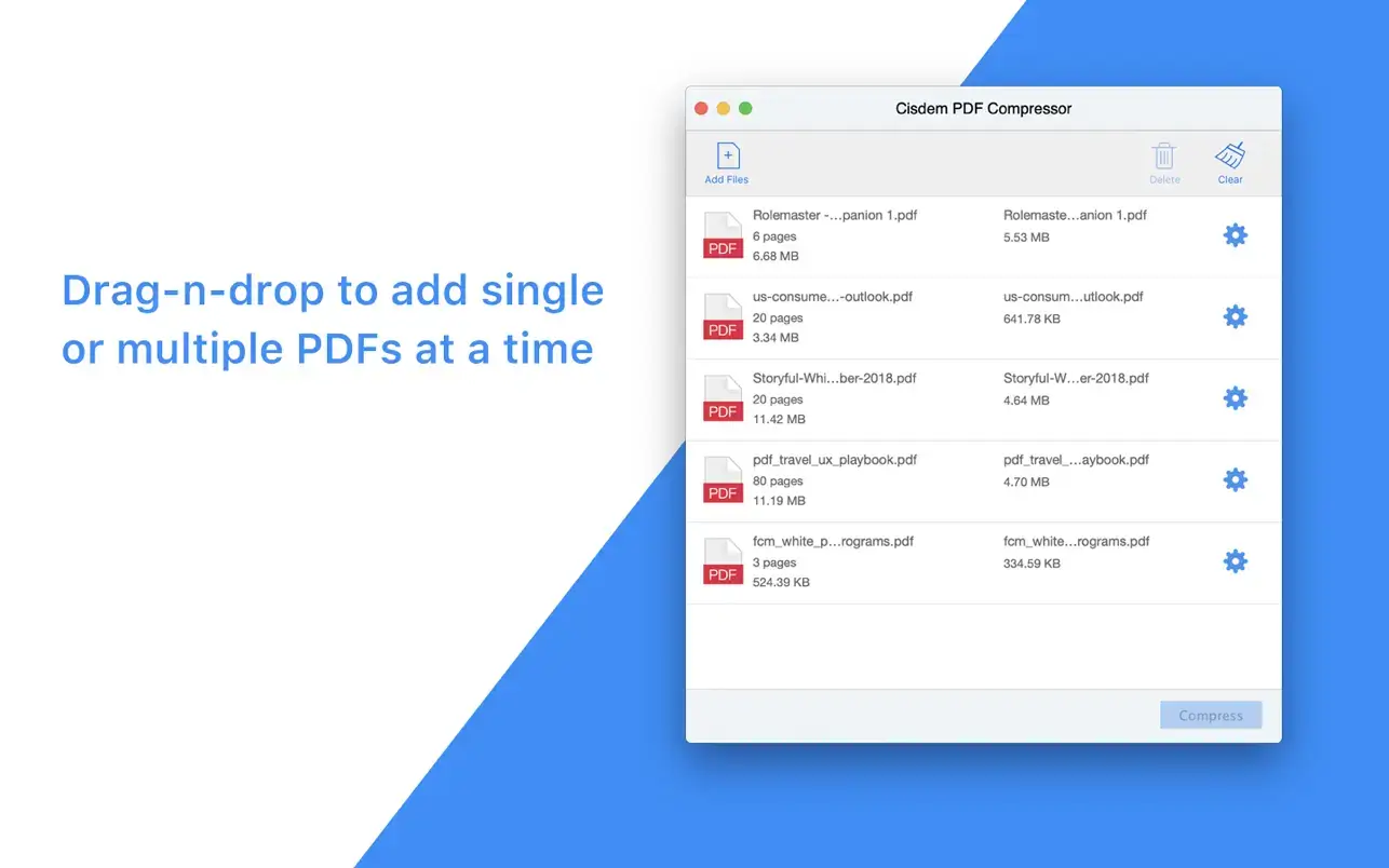 Cisdem PDF Compressor v5.2.0 Mac PDF文档压缩工具破解版