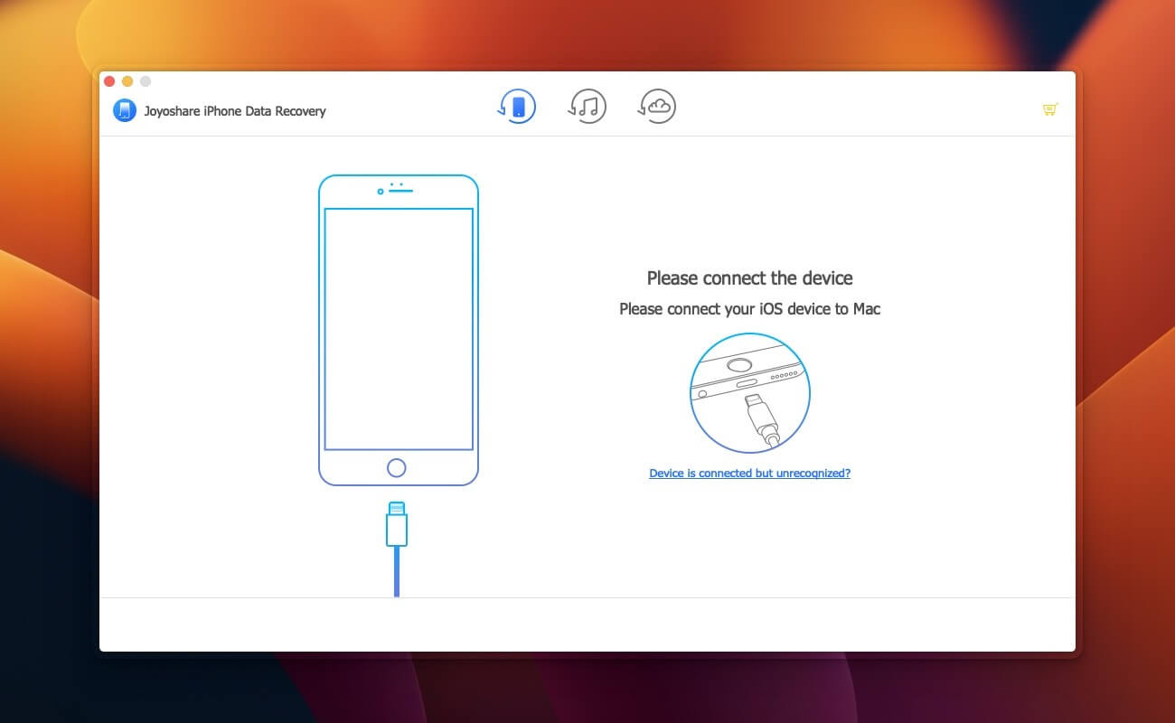 Joyoshare iPhone Data Recovery v2.5.0 Mac iPhone数据恢复破解版