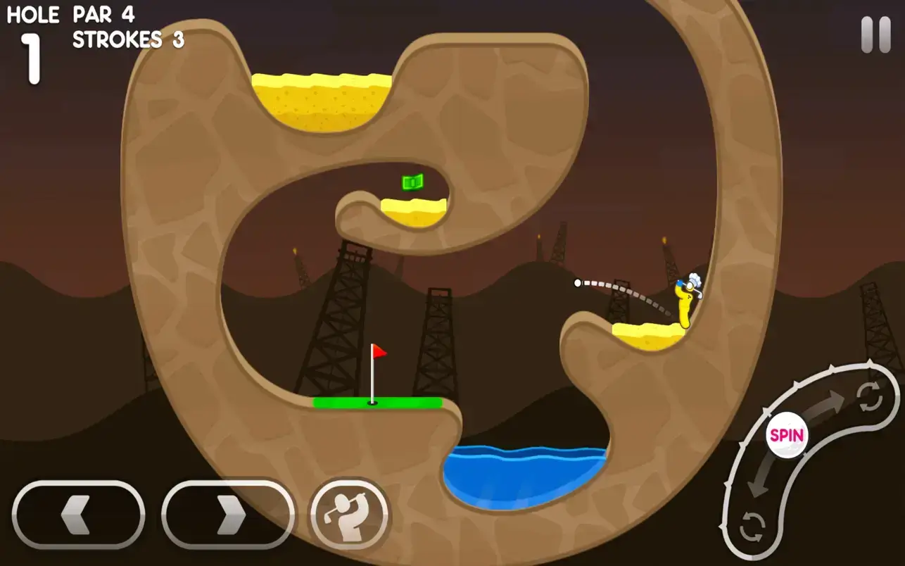 Super Stickman Golf 3 v1.2.0 Mac超级火柴人高尔夫