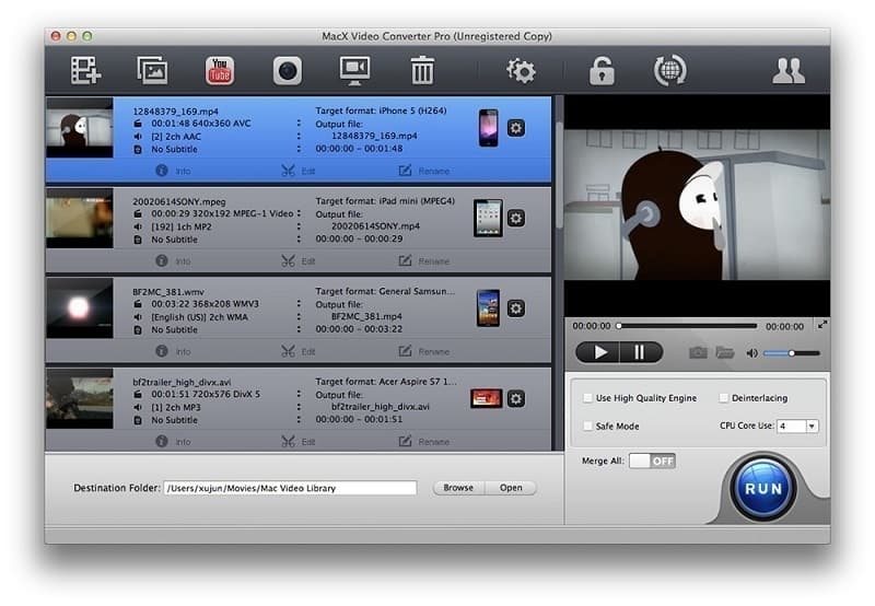 MacX Video Converter Pro v6.8.1 Mac视频格式转换工具破解版