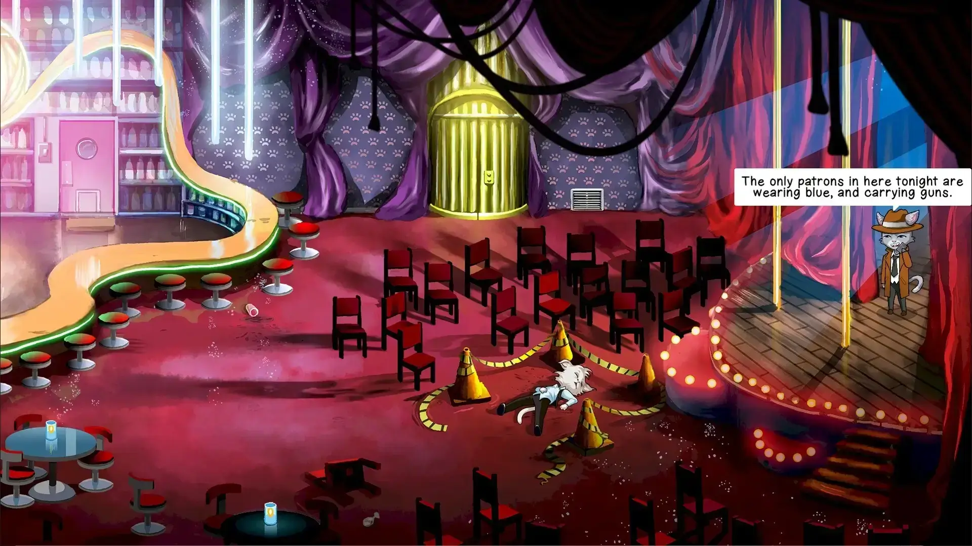 Nine Noir Lives v1.1.0 Mac猫城谜案破解版