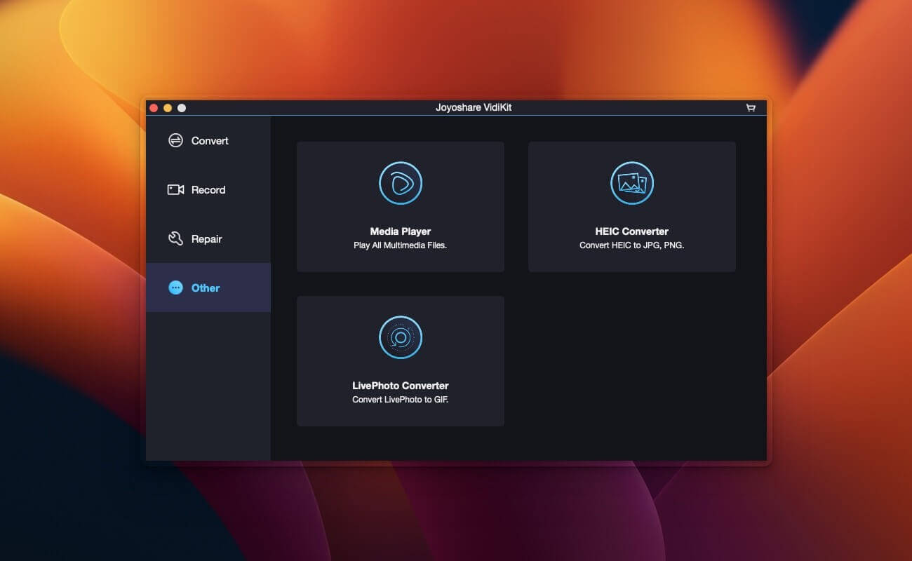 Joyoshare VidiKit v1.5.0 Mac视频工具包破解版