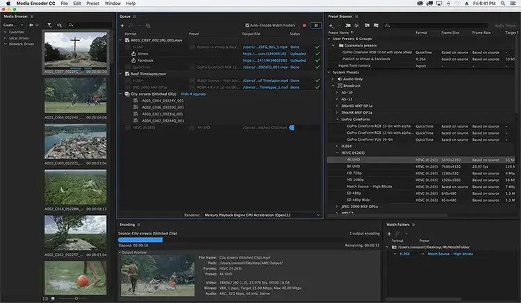 Adobe Media Encoder 2025 v25.2 Mac破解版下载