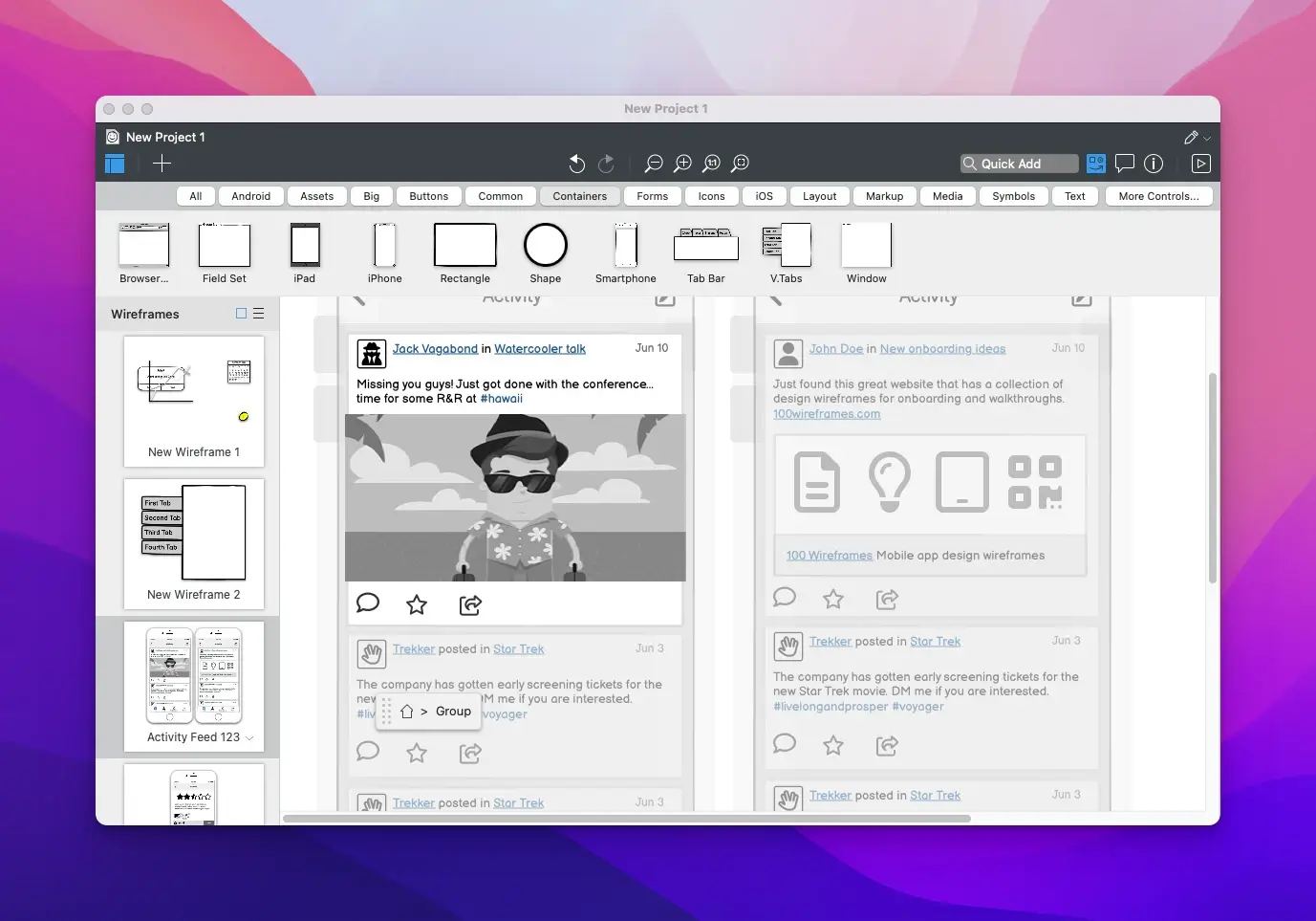 Balsamiq Wireframes v4.7.5 Mac创建草图和低保真线框图破解版