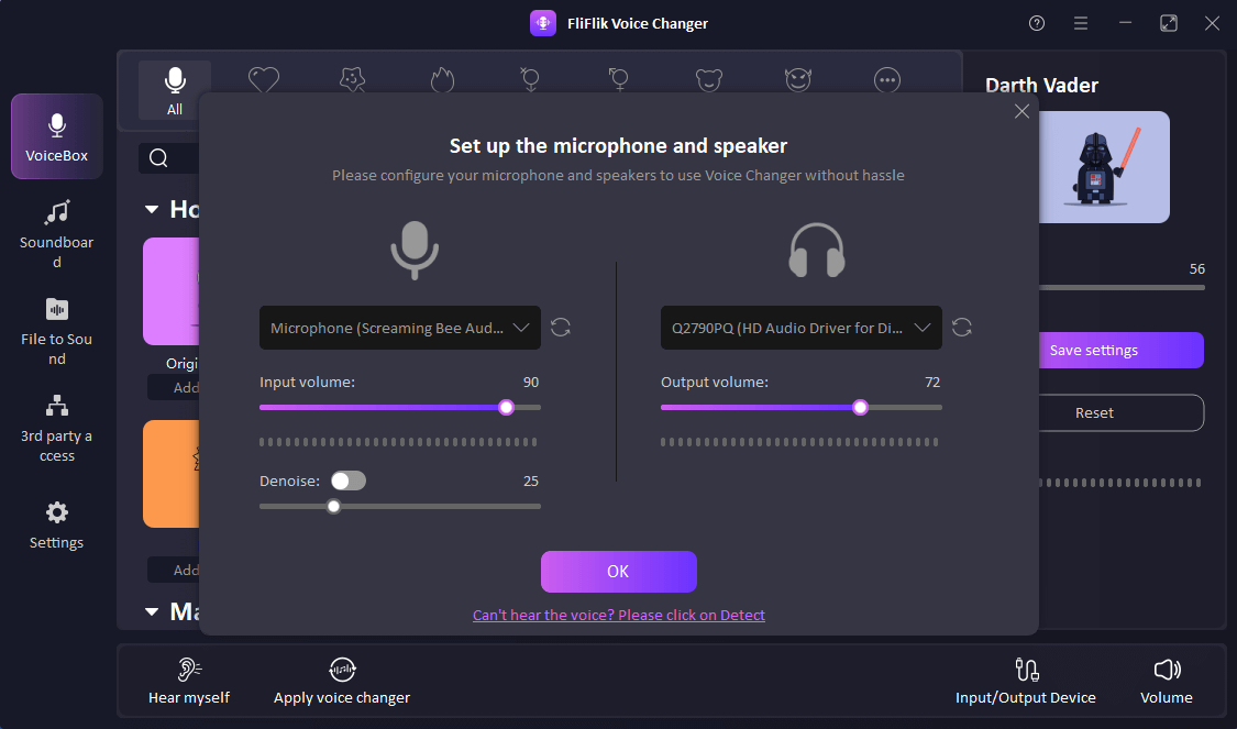 FliFlik Voice Changer v4.2.0 Mac实时语音转换工具