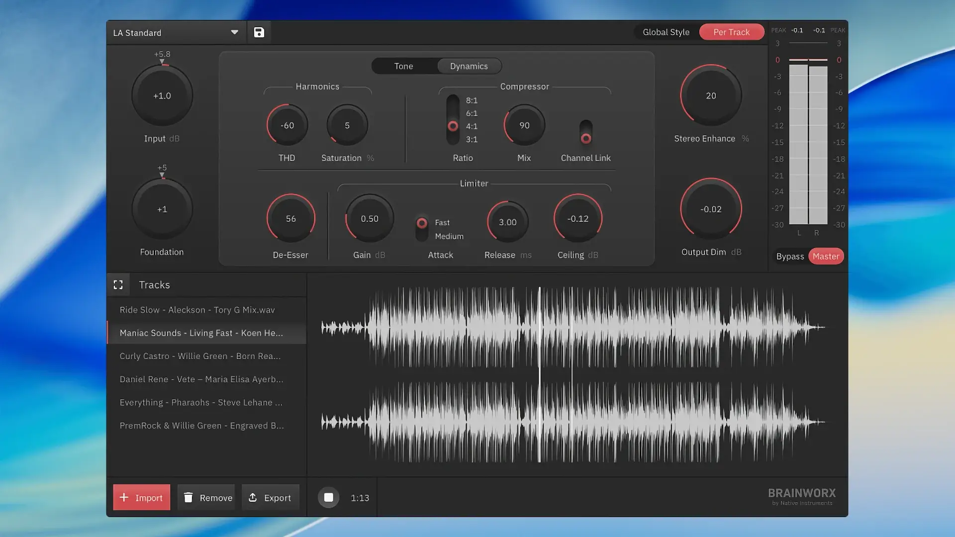 Plugin Alliance Brainworx bx_mastering studio v1.0.0 Mac独立母带处理软件