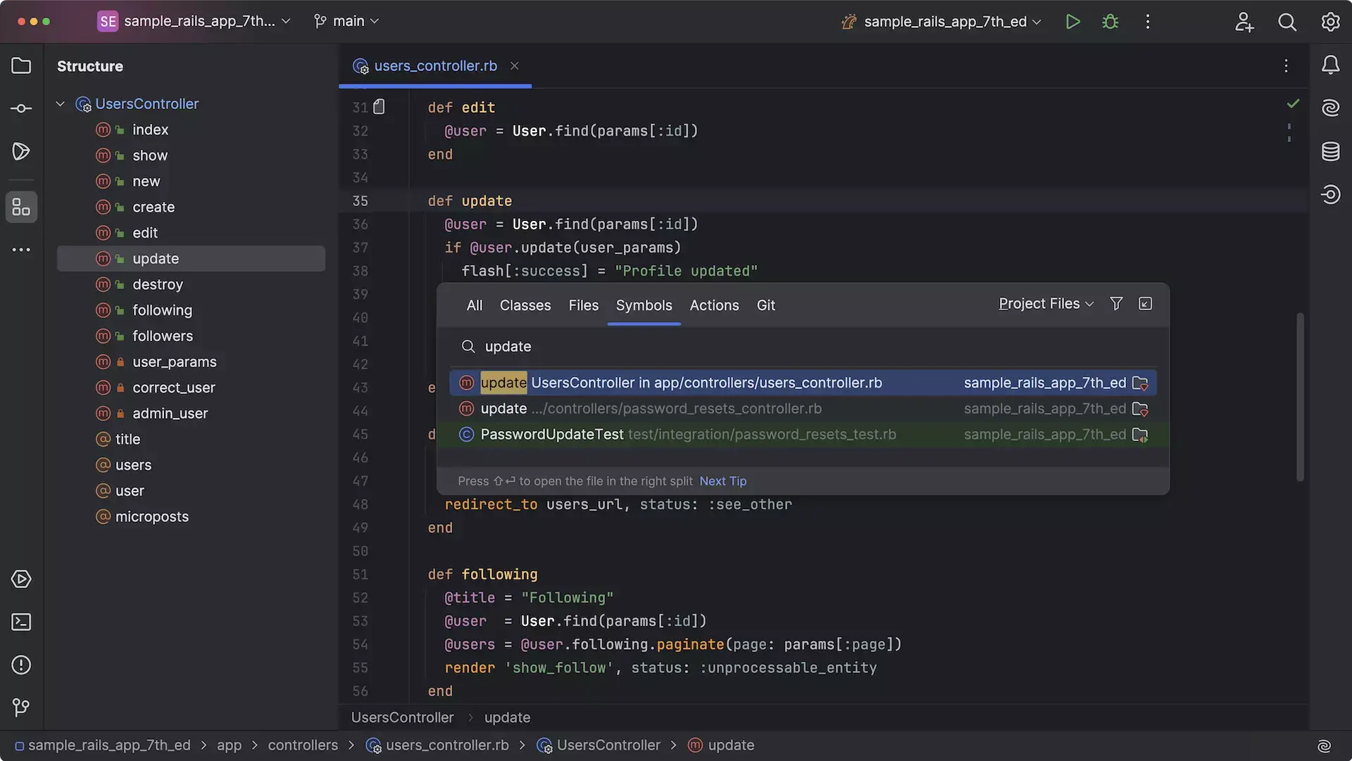 JetBrains RubyMine v2025.1.2 Mac Ruby集成开发环境IDE