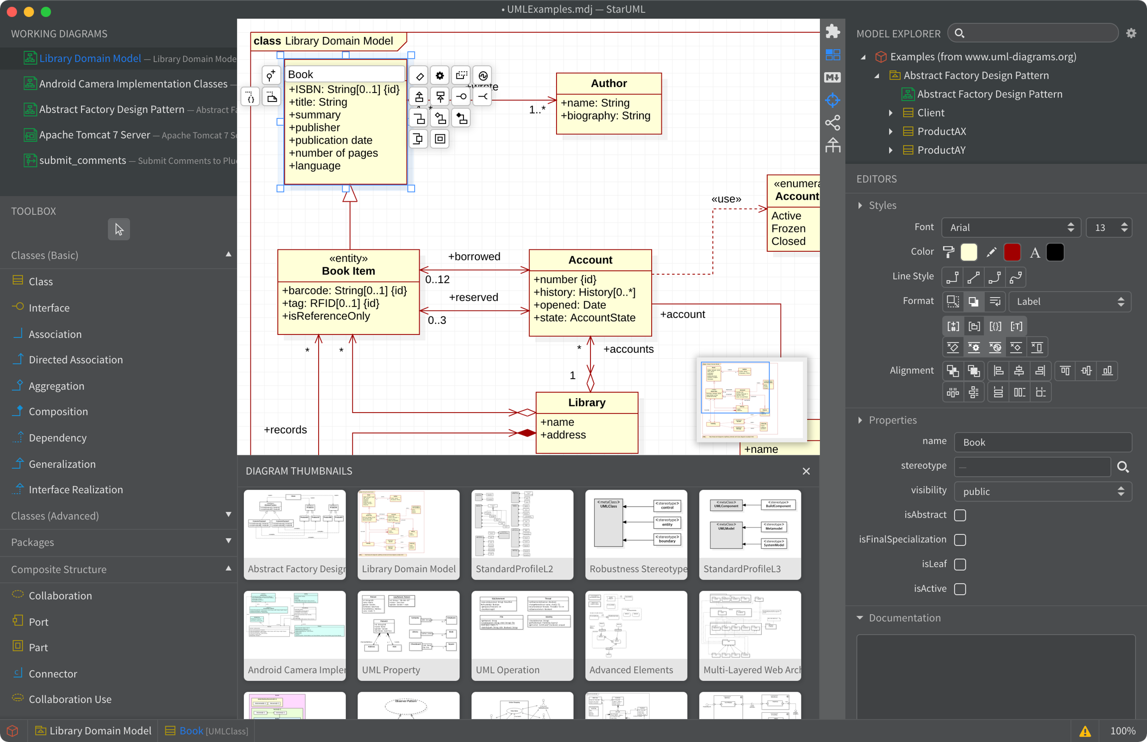 StarUML v6.3.3 Mac UML/System模型绘制工具