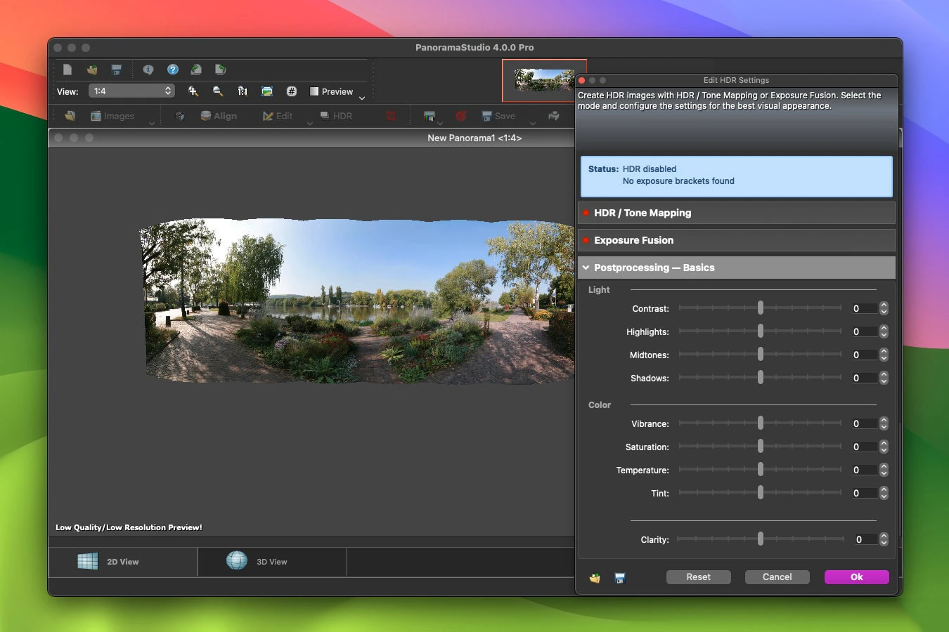 PanoramaStudio Pro v4.0.0 Mac全景图片拼接软件