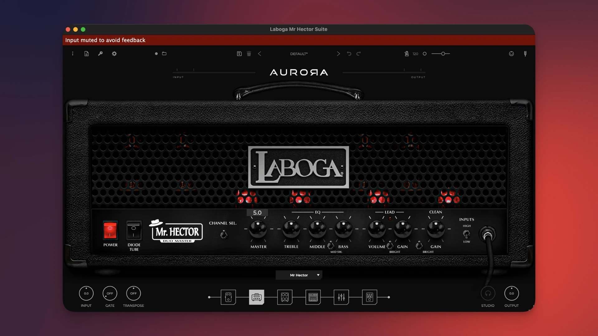 Aurora DSP Laboga Mr Hector Suite v1.0.0 Mac高增益吉他放大器仿真插件