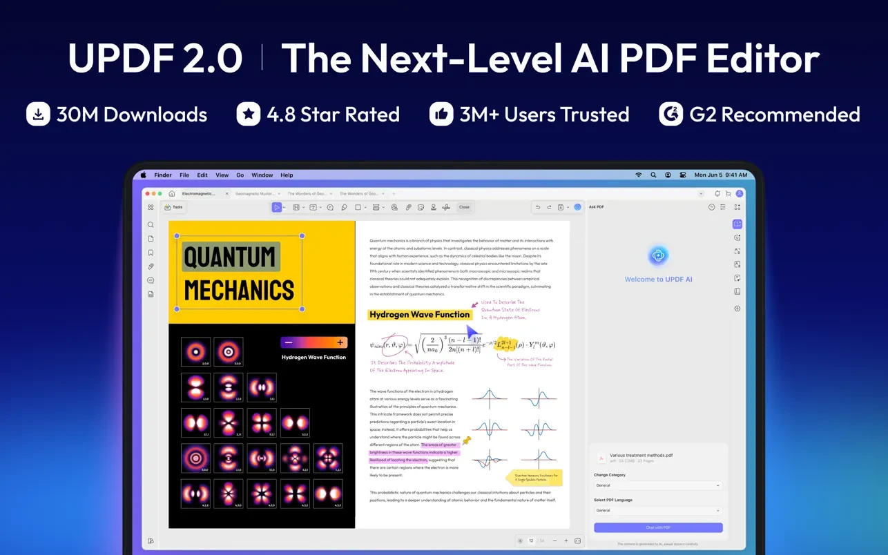 UPDF 2 - AI-Powered PDF Editor v2.0.6 Mac智能PDF编辑器