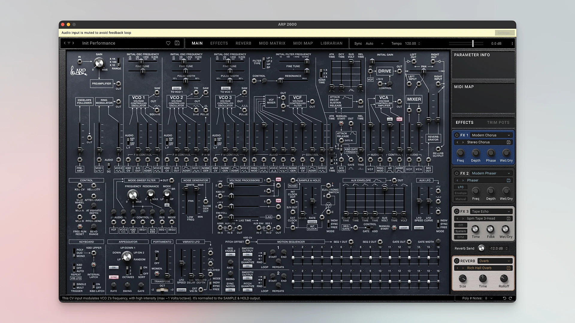 KORG Software ARP 2600 v1.1.5 Mac合成器插件