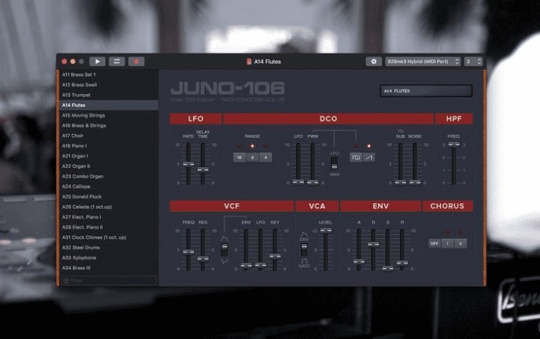 Juno Editor v2.6 Mac电脑音色编辑器破解版