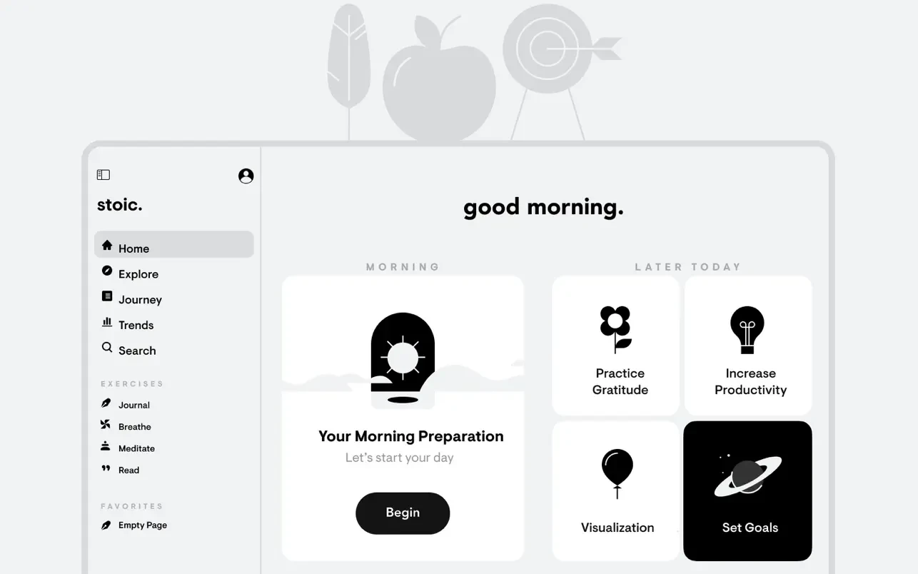 Stoic v2025.42 Mac情绪/心理健康 + 日记/习惯追踪”应用