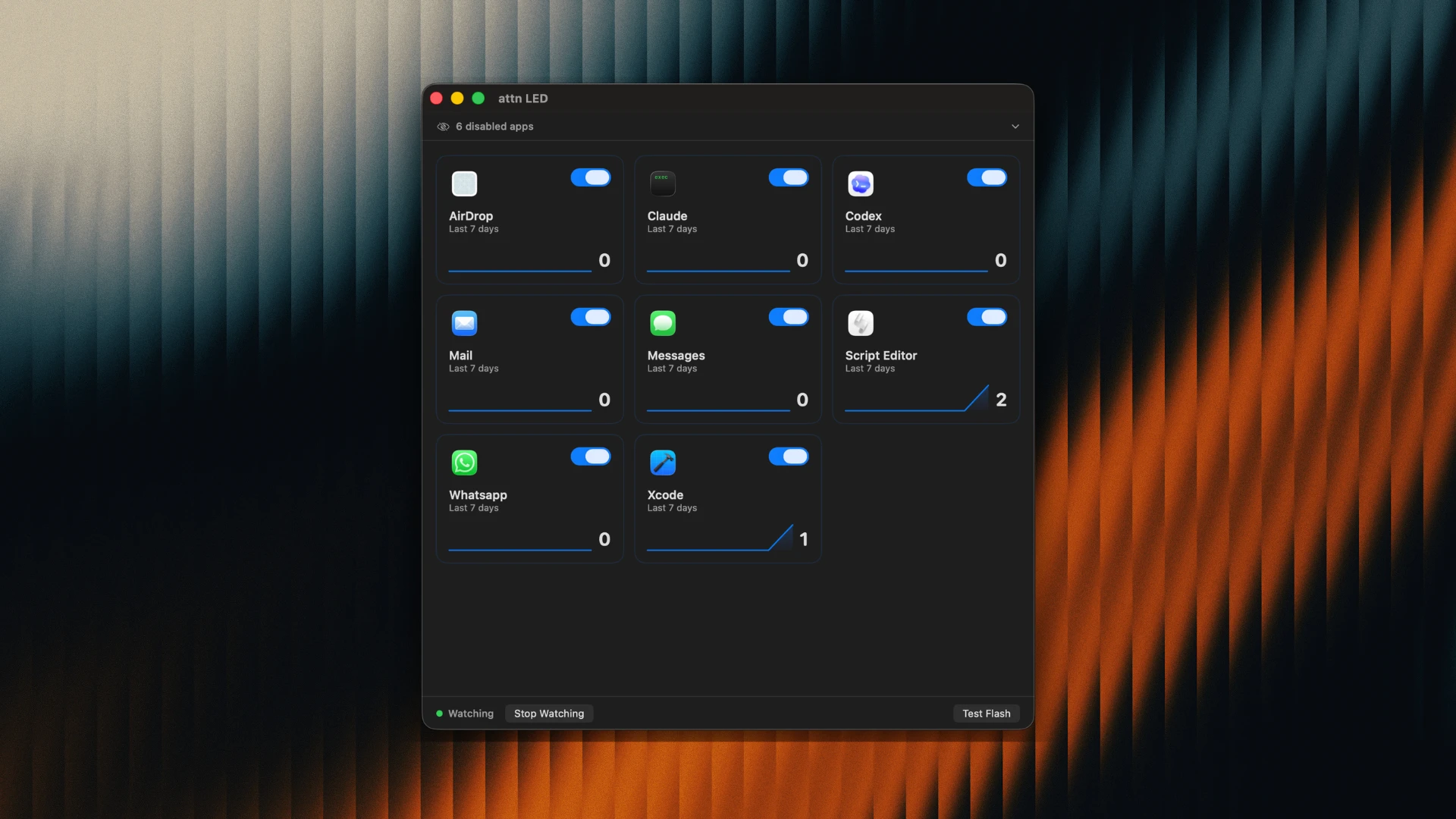 attn LED v1.0 Mac通知提示增强工具破解版