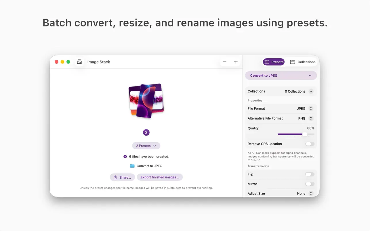 Image Stack v1.0.1 Mac图像处理工具破解版