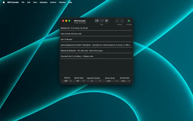 MP3 Encoder v2.20.0 Mac批量MP3编码工具破解版