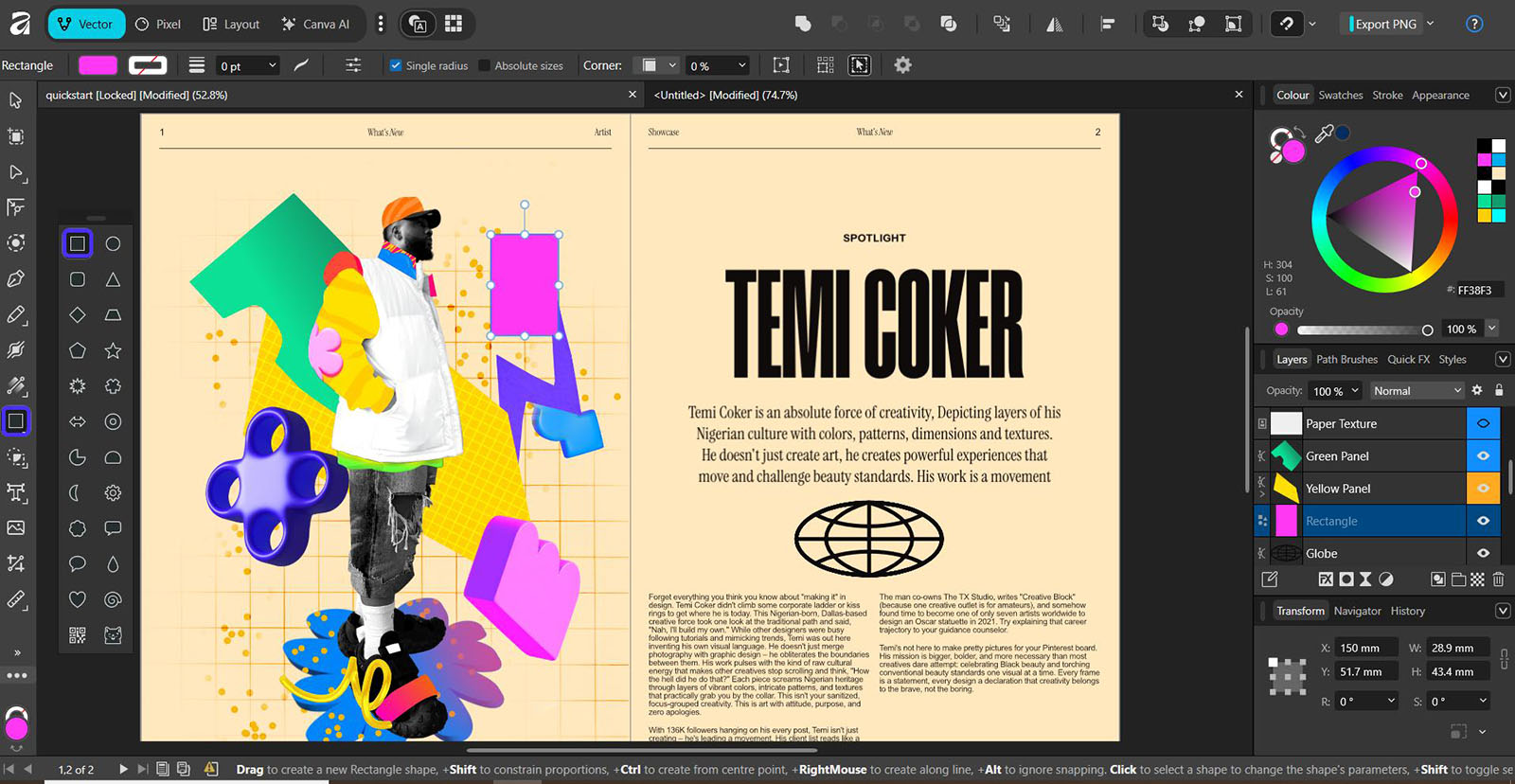 Canva Affinity v3.2.2 Mac专业设计平台破解版