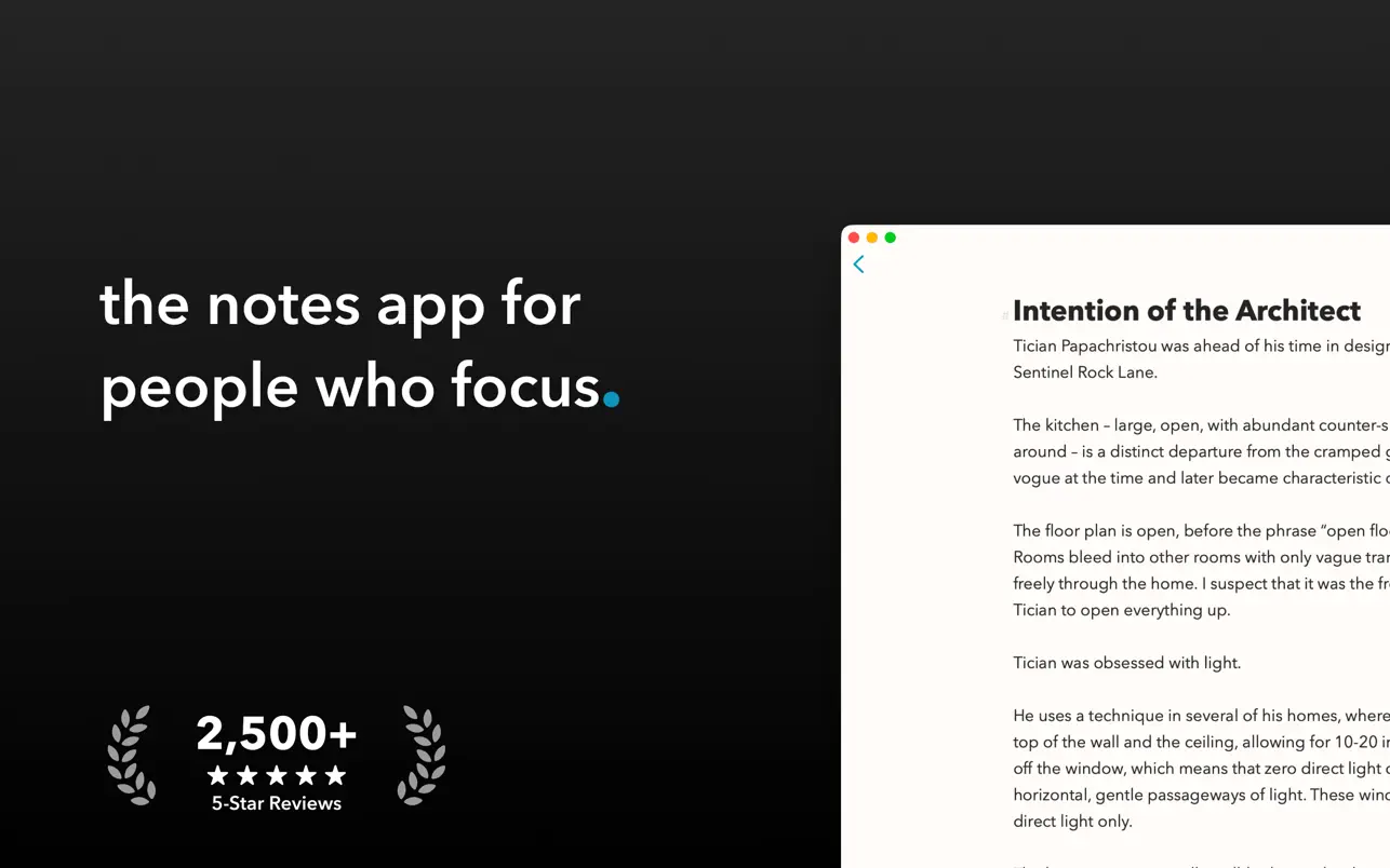 Minimal | Writing + Notes v1.25.2 Mac极简写作与笔记应用