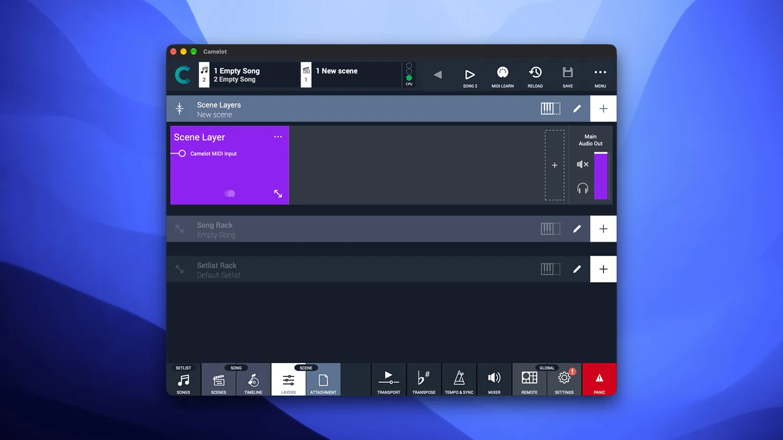 Audio Modeling Camelot v2.5.4 Mac音乐编排与控制软件